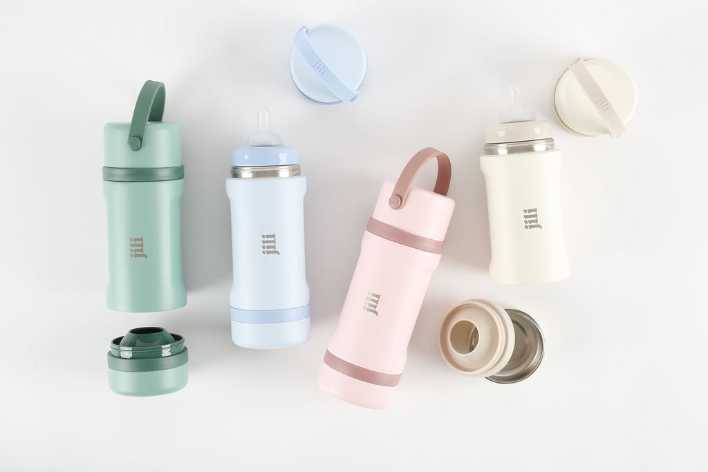 Jili Bottle All in one Baby Bottle Dual Pack - Almond and Rose