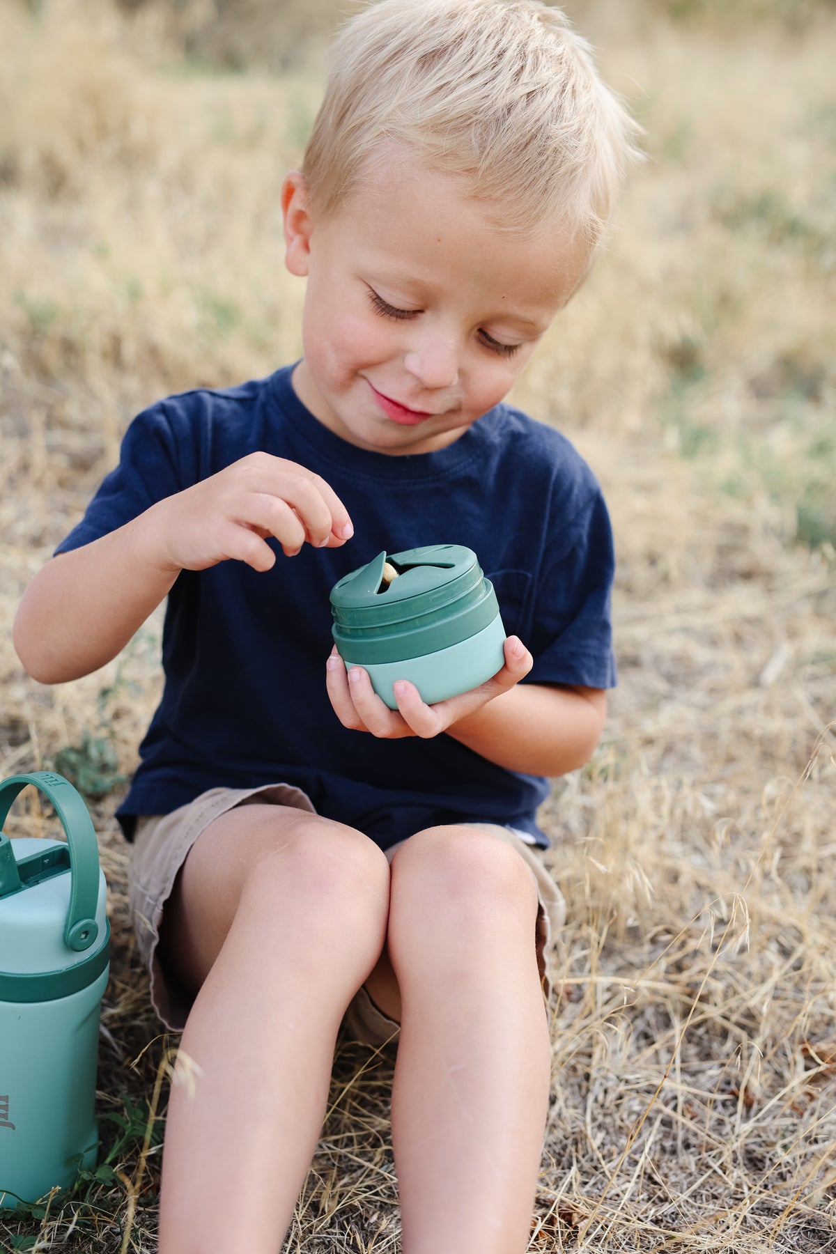 Jili Sip N' Snack Transition Kit - Sage