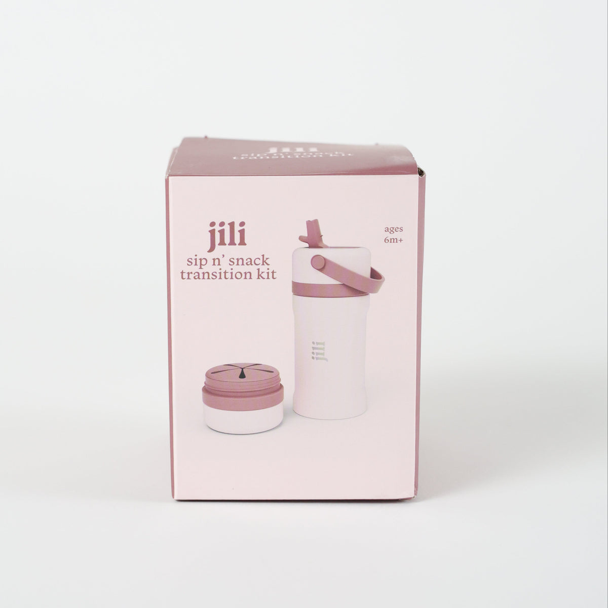 Jili Sip N' Snack Transition Kit - Rose