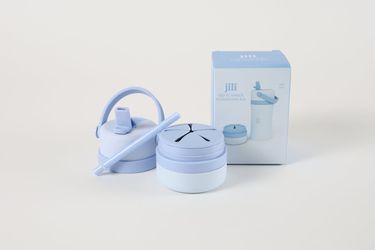 Jili Sip N' Snack Transition Kit - Almond