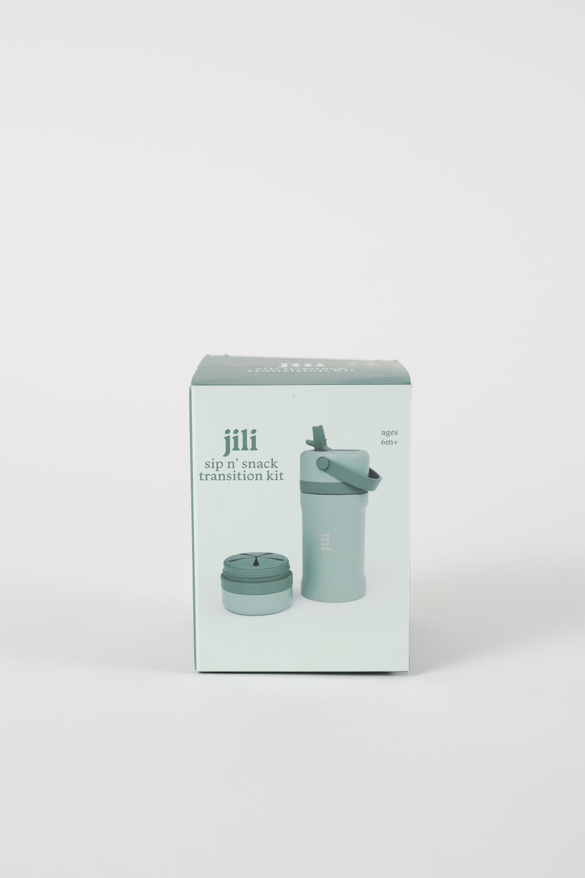 Jili Sip N' Snack Transition Kit - Sage