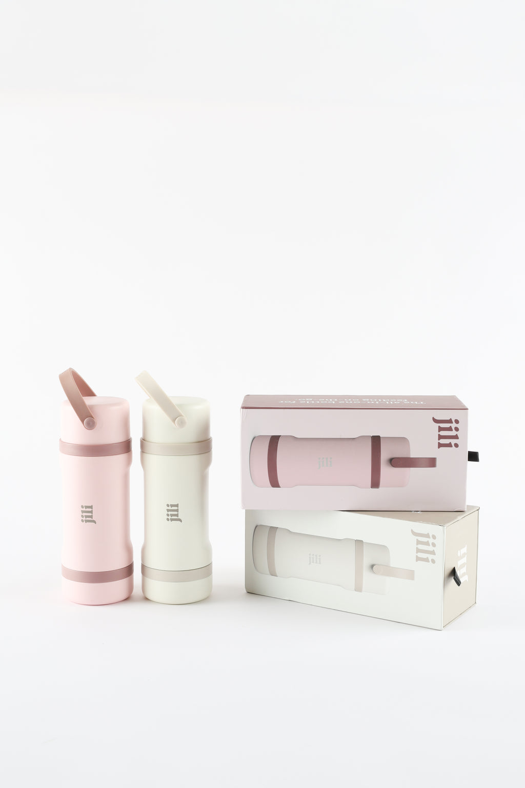 Jili Bottle All in one Baby Bottle Dual Pack - Almond and Rose
