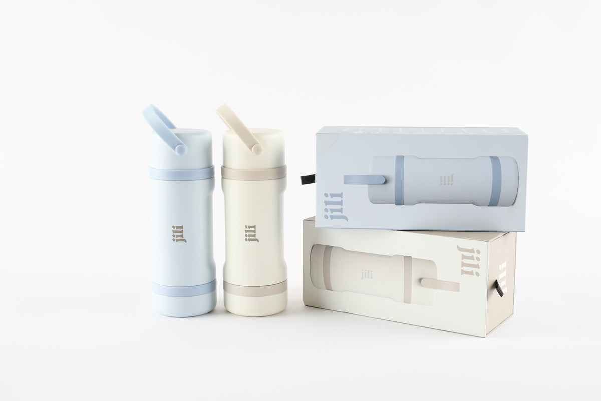 Jili Bottle All in one Baby Bottle Dual Pack - Almond and Ice