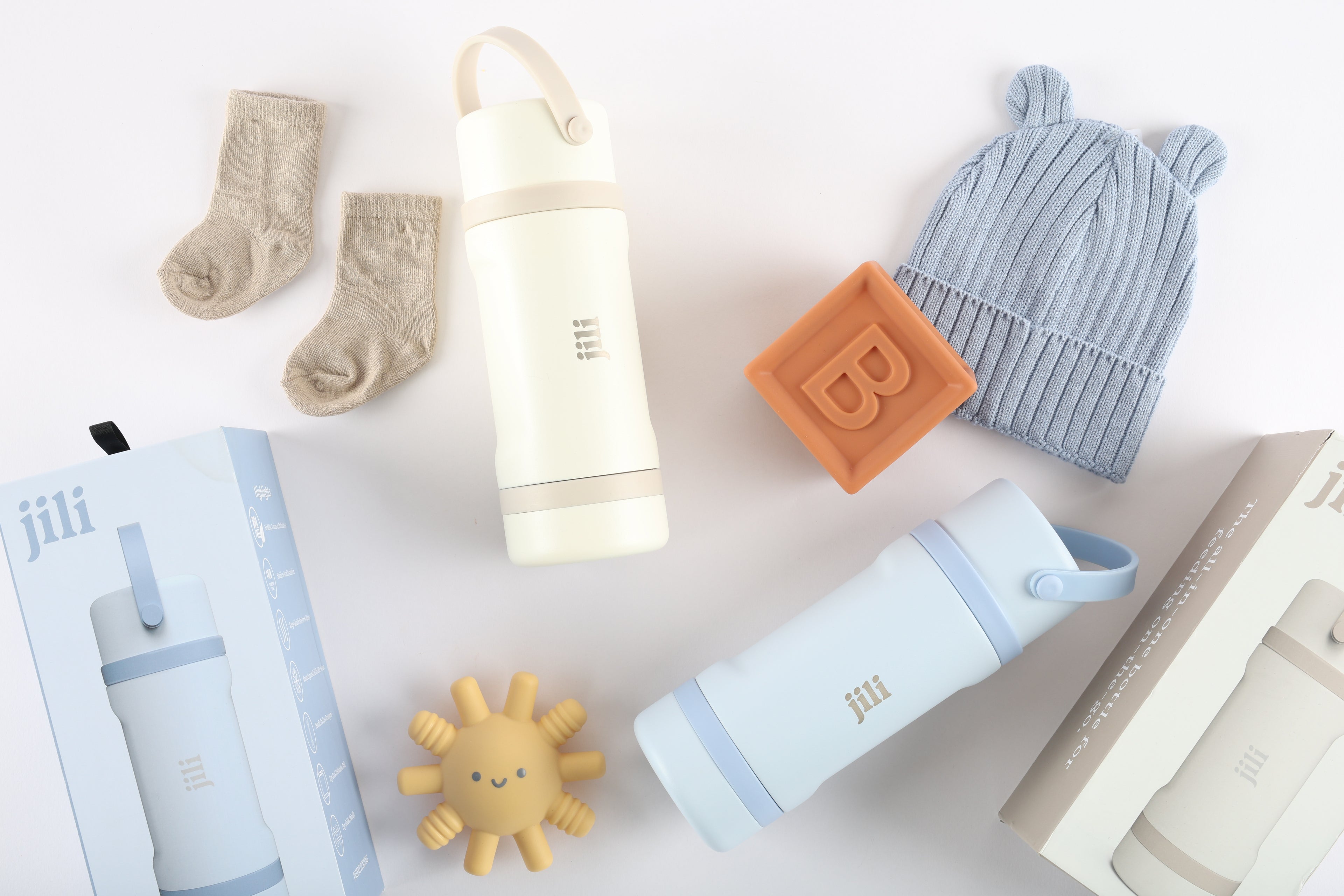 Jili Bottle All in one Baby Bottle Dual Pack - Almond and Ice