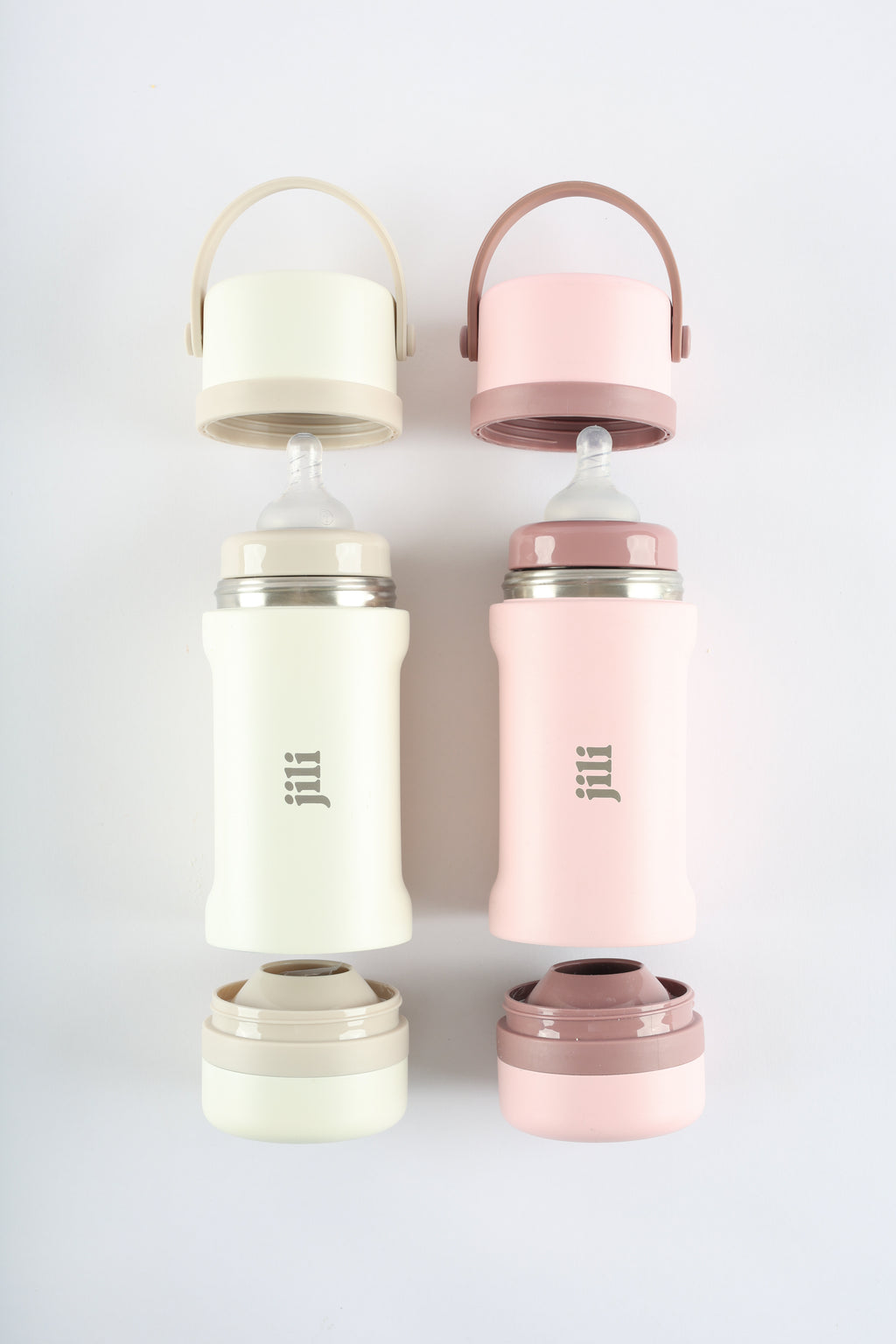 Jili Bottle All in one Baby Bottle Dual Pack - Almond and Rose