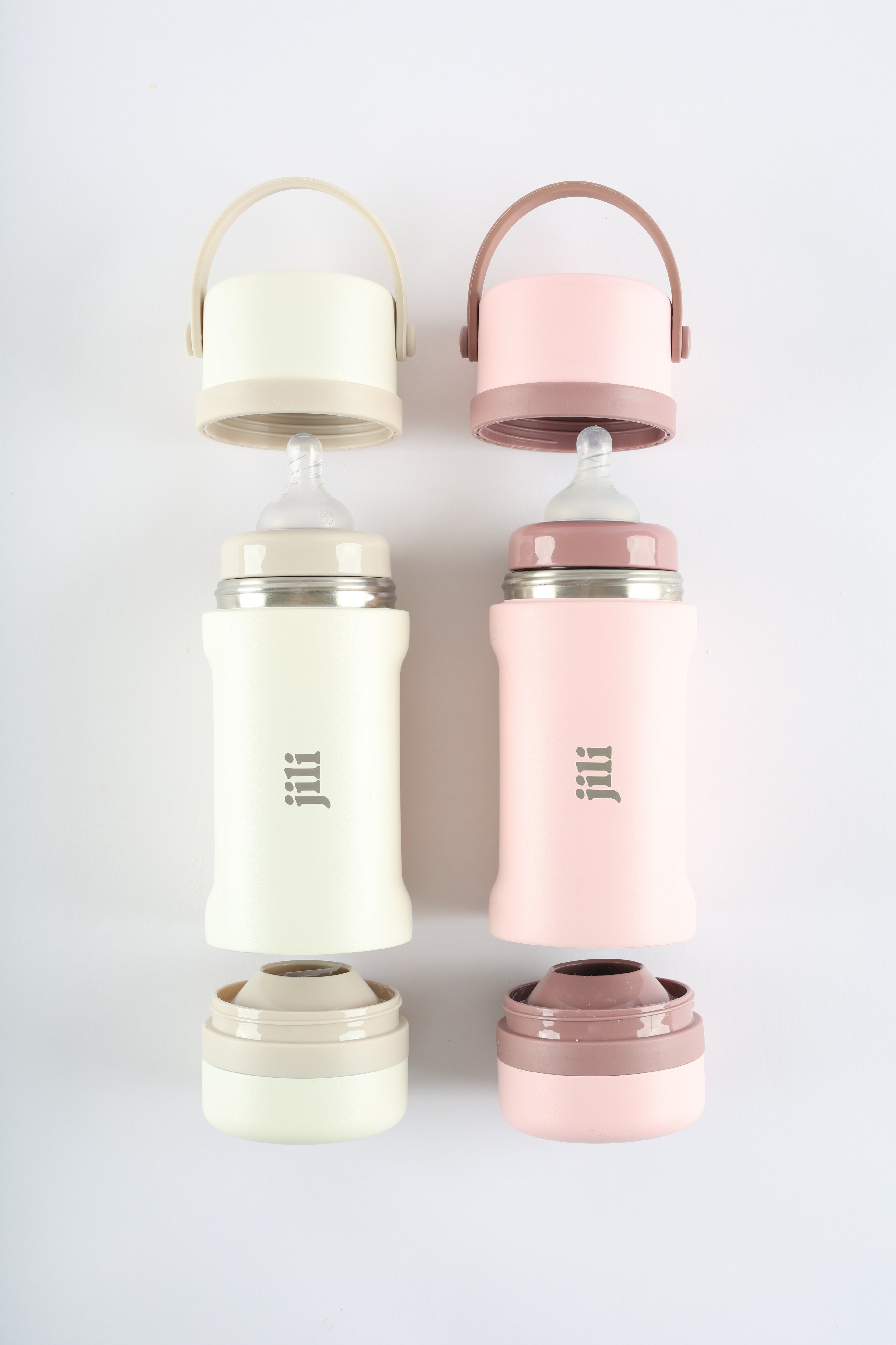 Jili Bottle All in one Baby Bottle Dual Pack - Almond and Rose