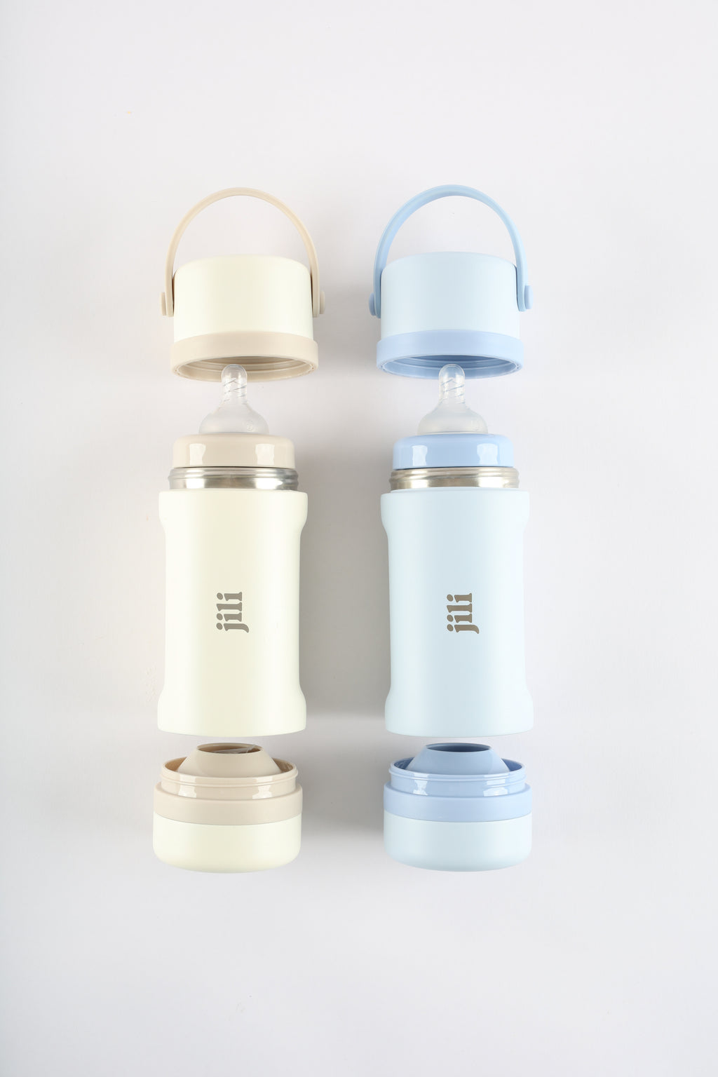 Jili Bottle All in one Baby Bottle Dual Pack - Almond and Ice