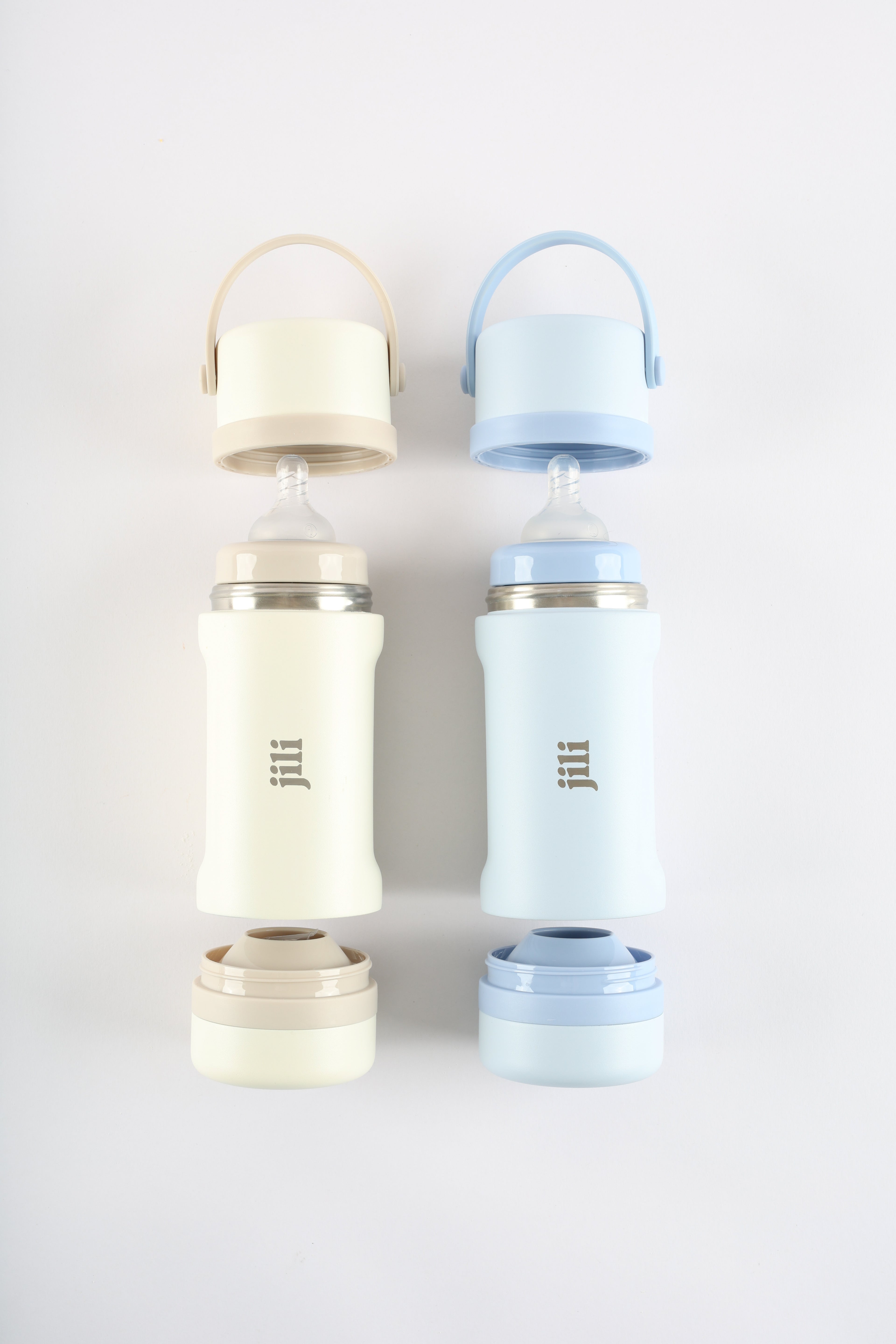 Jili Bottle All in one Baby Bottle Dual Pack - Almond and Ice