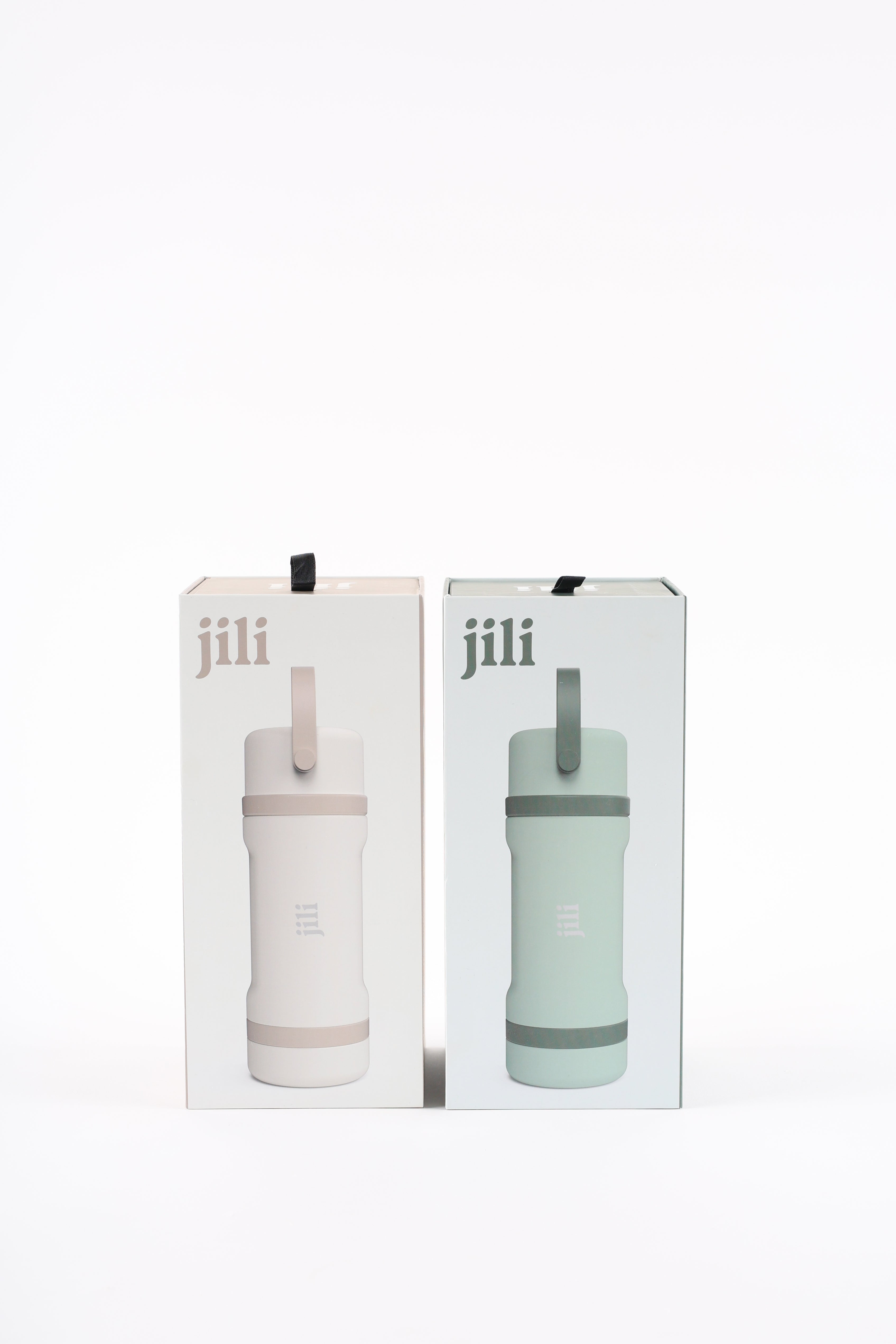 Jili Bottle All in one Baby Bottle Dual Pack - Almond and Sage