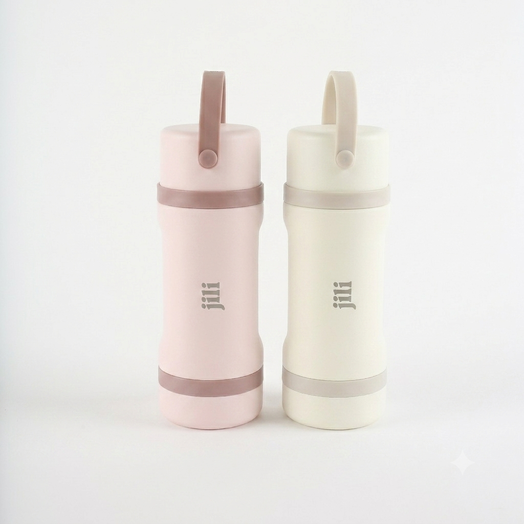 Jili Bottle All in one Baby Bottle Dual Pack - Almond and Rose