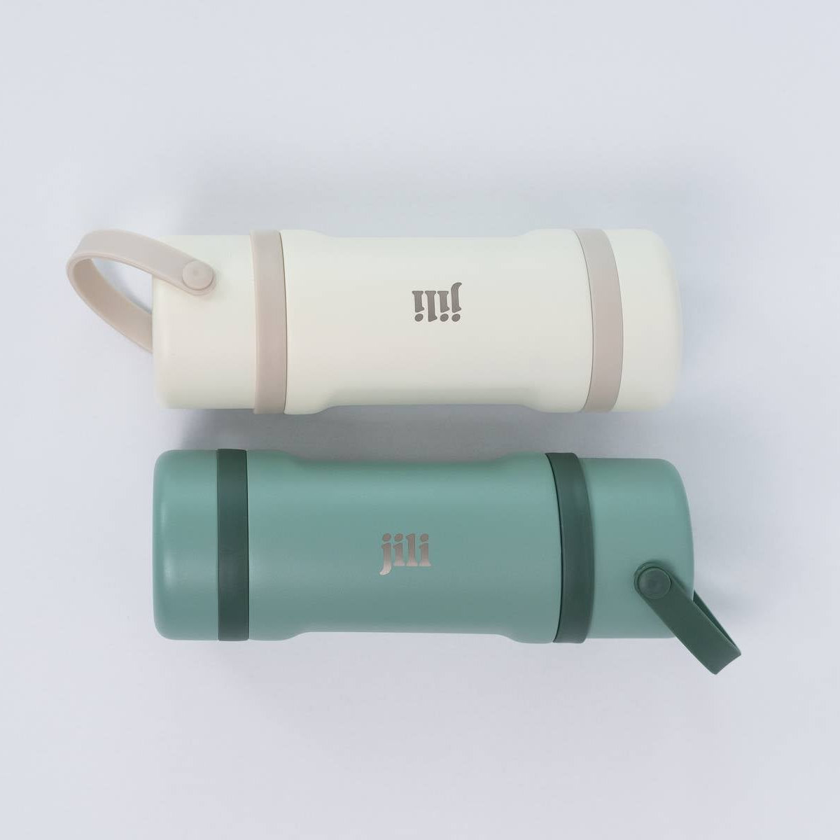 Jili Bottle All in one Baby Bottle Dual Pack - Almond and Sage