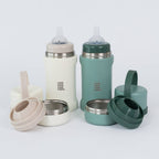 Jili Bottle All in one Baby Bottle Dual Pack - Almond and Sage